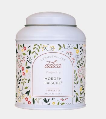 Morgenfrische® - Grüner Tee mit Ringelblumenblüten & Rosenblütenblättern