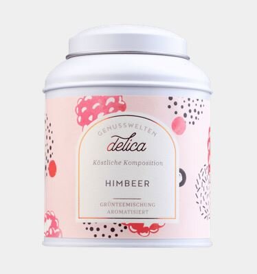 Himbeer Tee - Grüner Tee mit Rhabarber & Himbeere