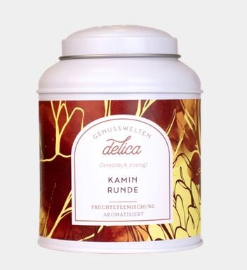 Kaminrunde - Früchtetee mit Mandeln, Zimt & Vanille