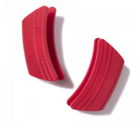 Griffschutz Silikon 2er Set kirschrot