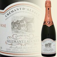 Cremant dAlsace Rose Brut Domaine Allimant-Laugner