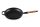 Bratpfanne mit Holzgriff 28 cm schwarz