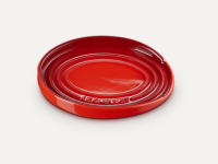 Löffelablage oval kirschrot