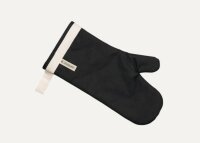 Ofenhandschuh mit Magnet schwarz