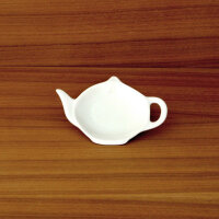 Teeporzellan schlicht weiß mit Produktauswahl...