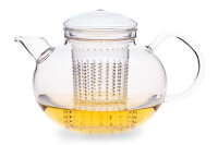 Teekanne "Soma" 1200 ml Glas mit Kunststoffsieb