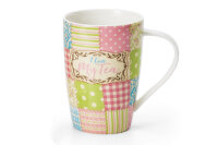 Becher  "I love my tea", New Bone China, 420 ml